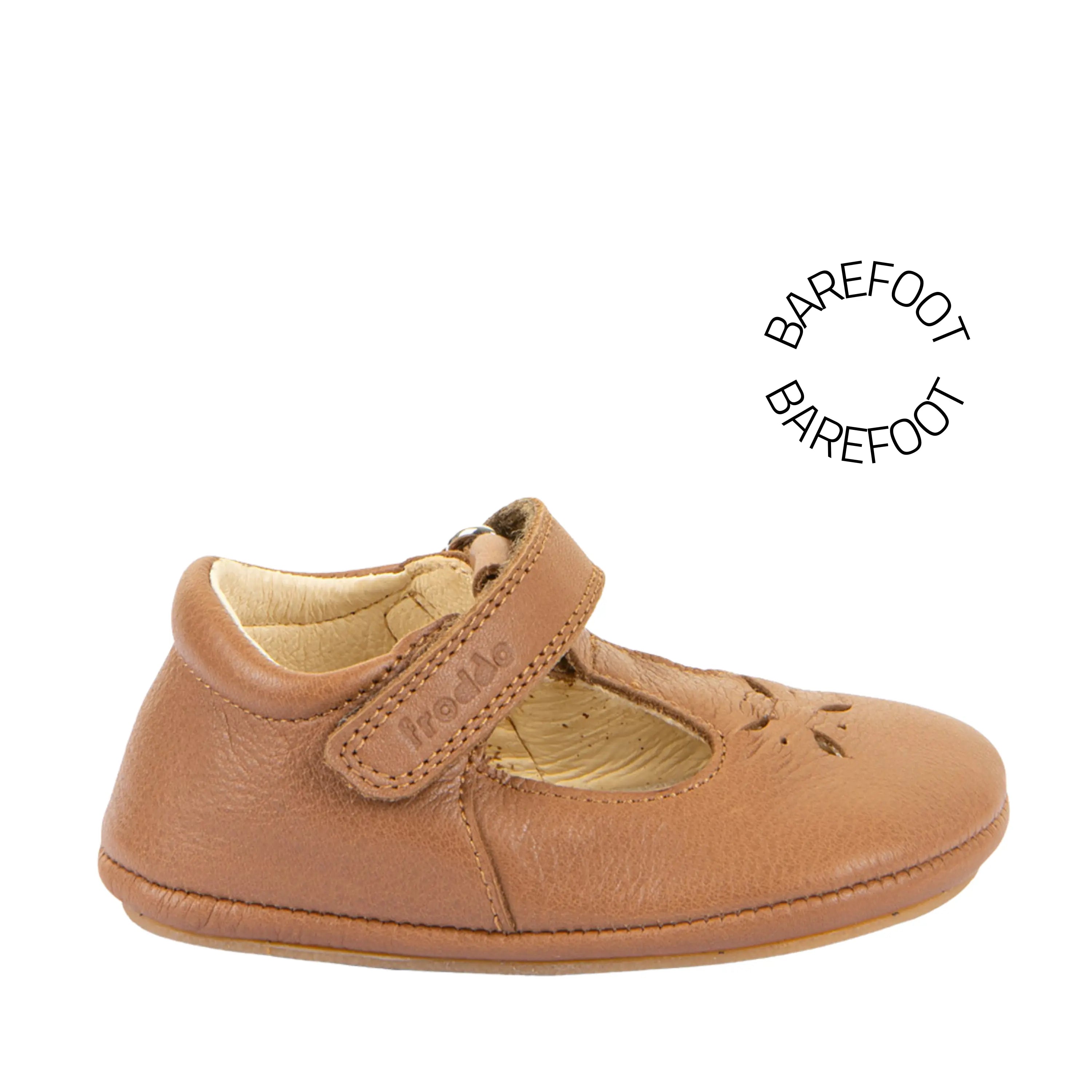 FRODDO Prewalkers Barefoot Balle Cognac ma petite pointure 