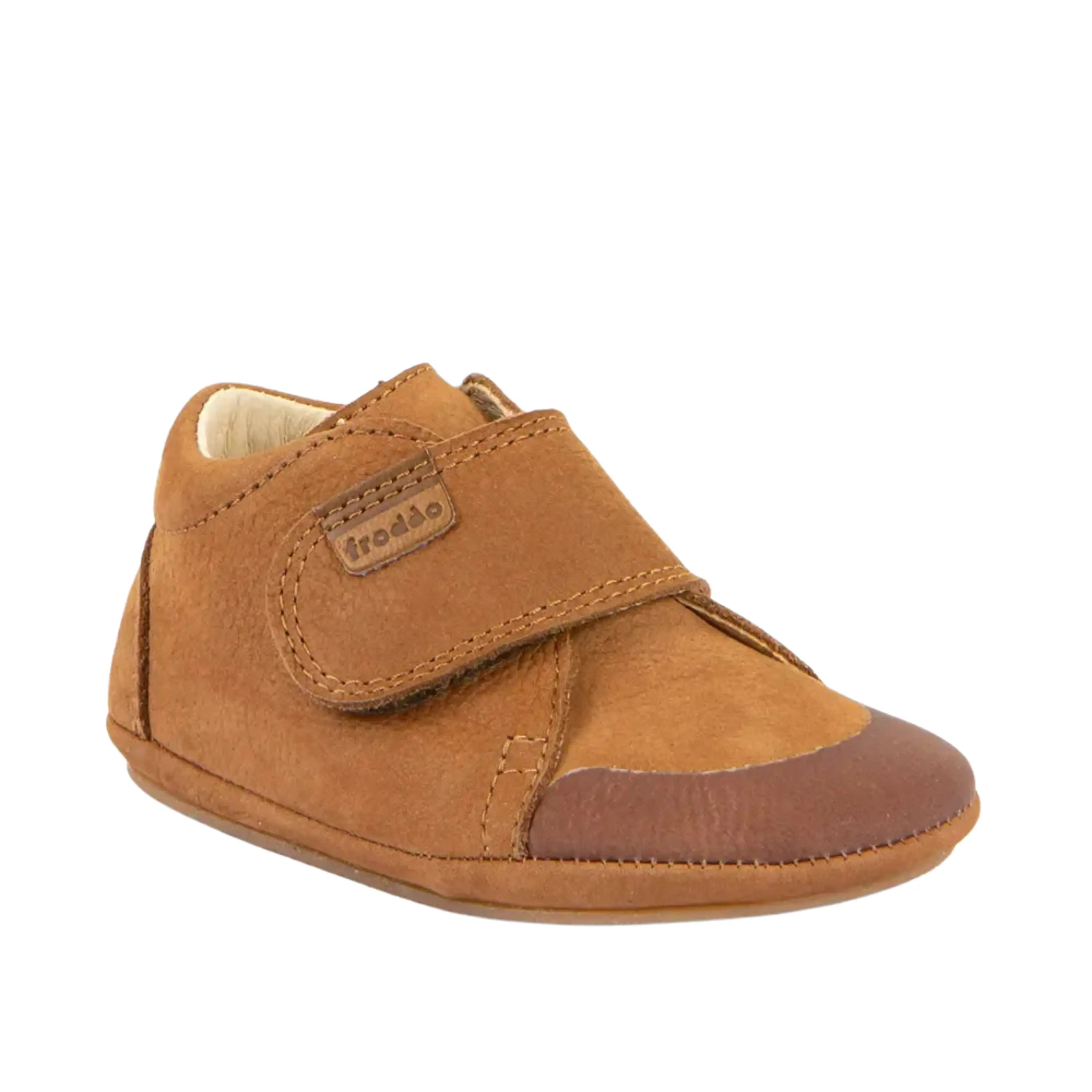 FRODDO Prewalkers Barefoot First Walk Cognac ma petite pointure 