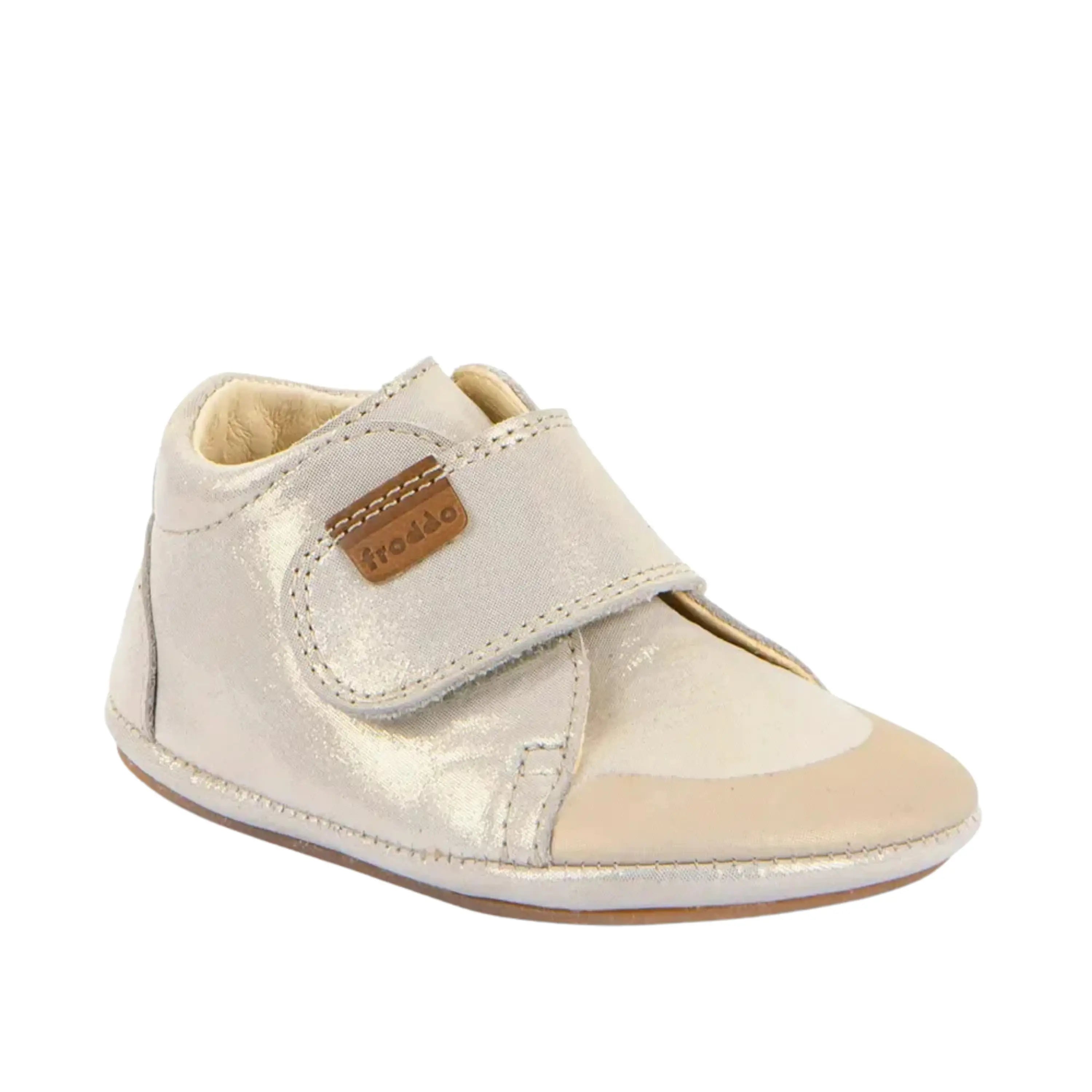 FRODDO Prewalkers Barefoot First Walk Gold Shine ma petite pointure 