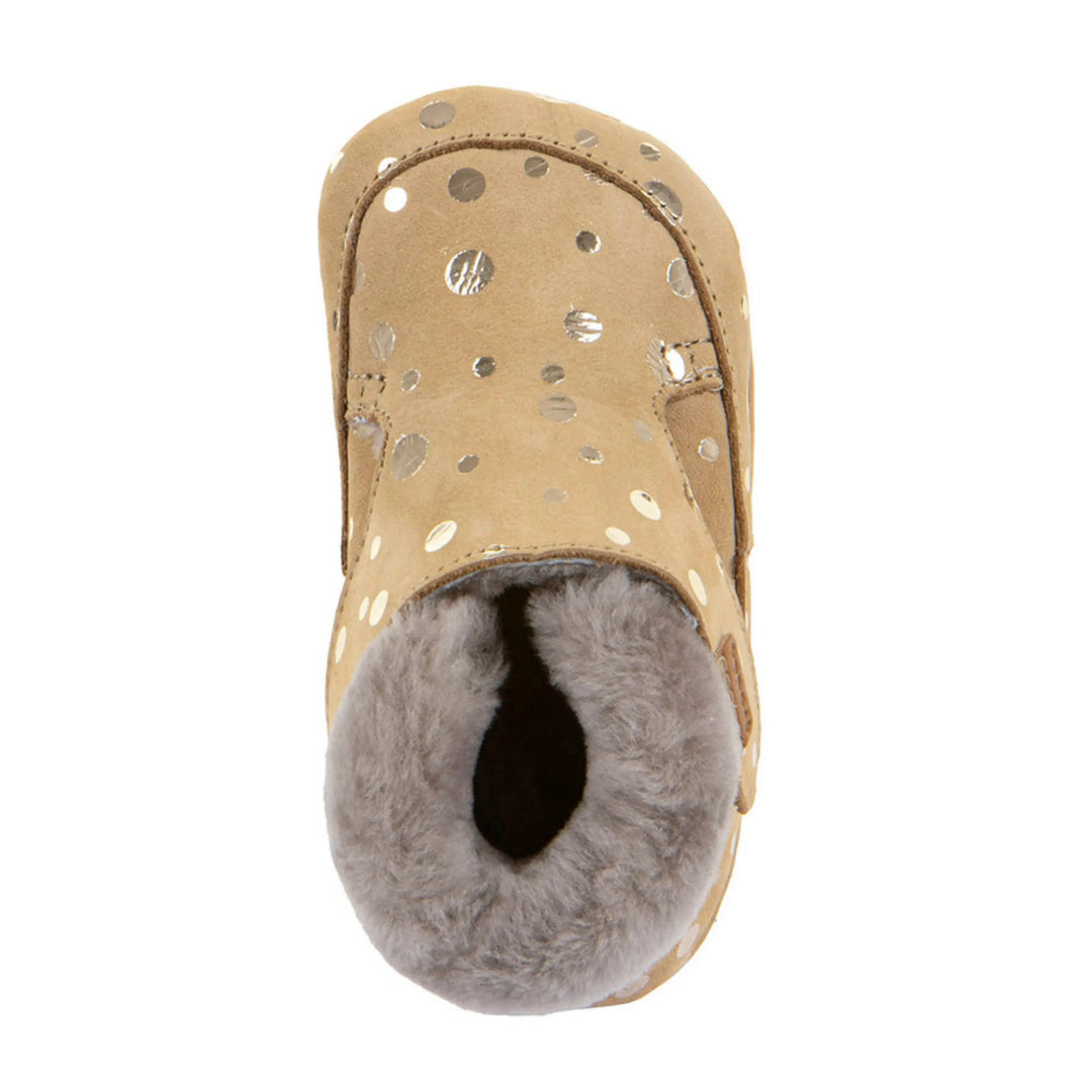 FRODDO Prewalkers Barefoot Fourrés Gold + ma petite pointure 