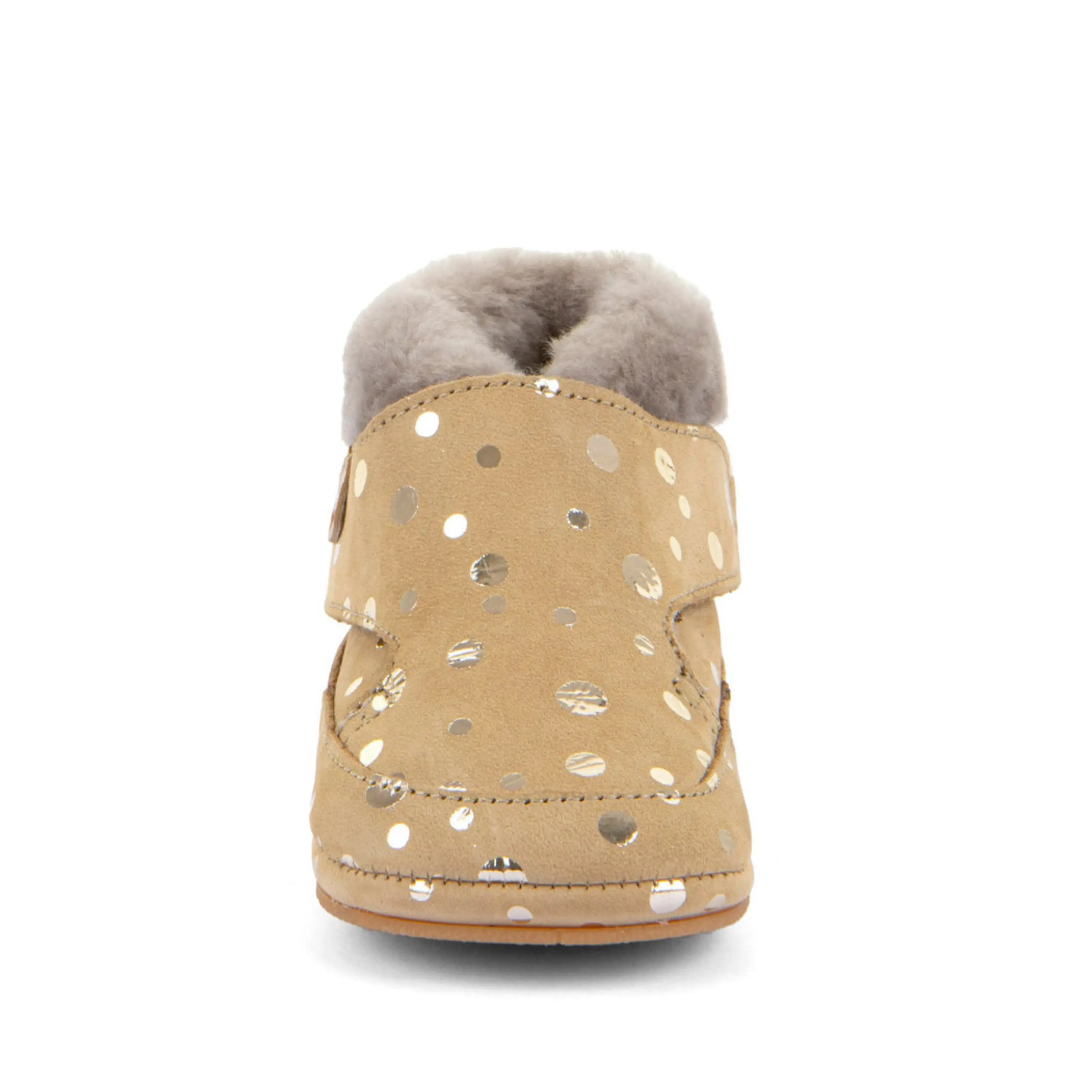 FRODDO Prewalkers Barefoot Fourrés Gold + ma petite pointure 