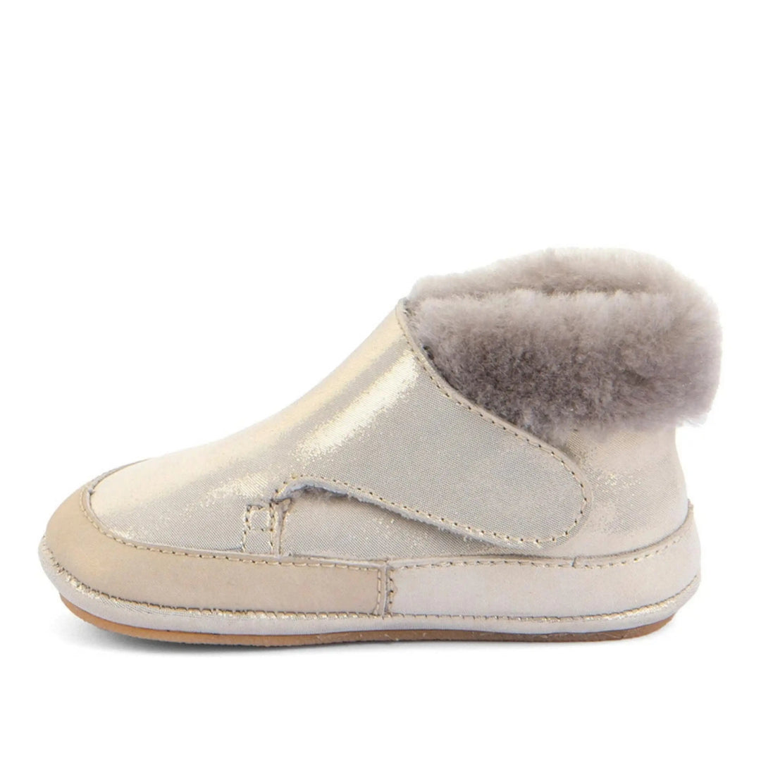 FRODDO Prewalkers Barefoot Furry Walk Gold Shine ma petite pointure 