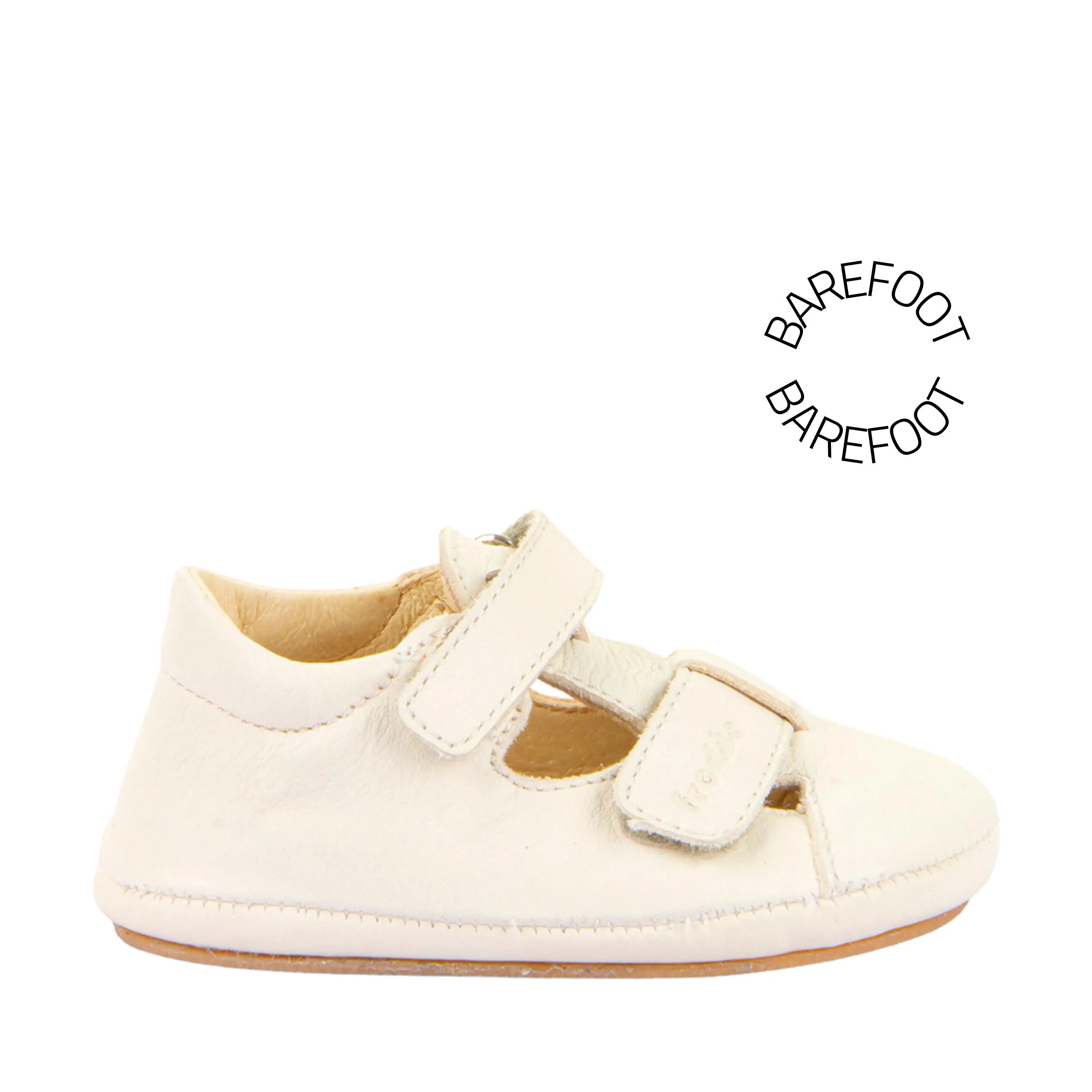 FRODDO Prewalkers Barefoot Sandal White ma petite pointure 