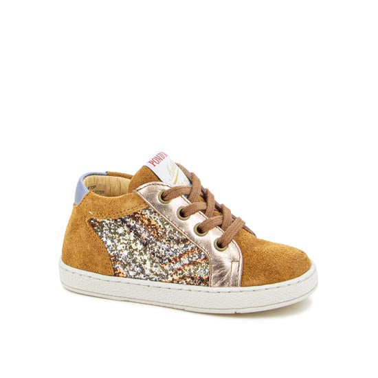 POM D'API Baskets Mousse Zip Top Caramel ma petite pointure 