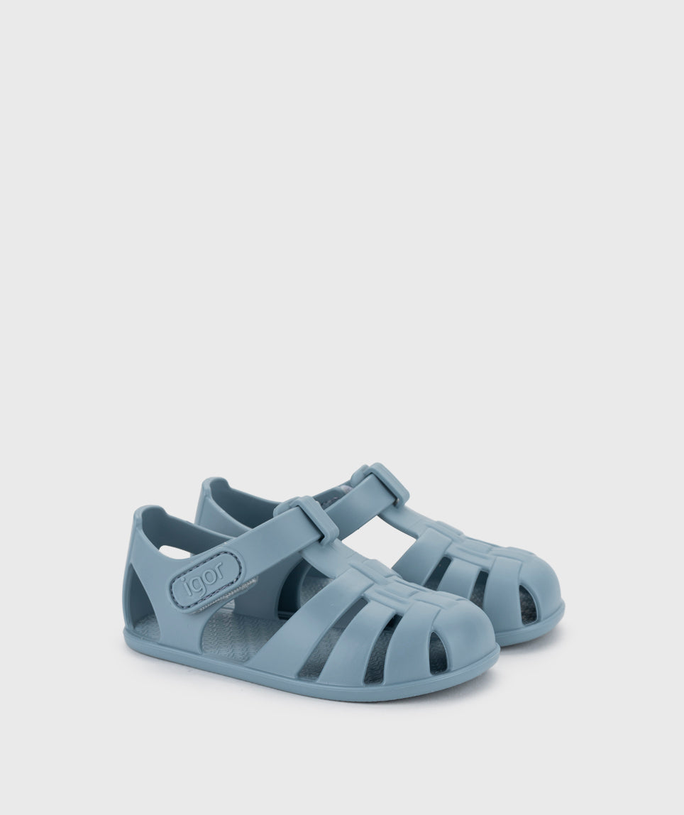 IGOR Sandales de Plage Barefoot Nemo Solid Oceano ma petite pointure 