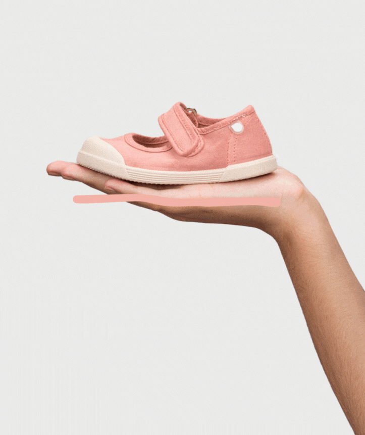 IGOR Baskets en toile Barefoot Lona Mercedes Nuevo Rosa ma petite pointure 