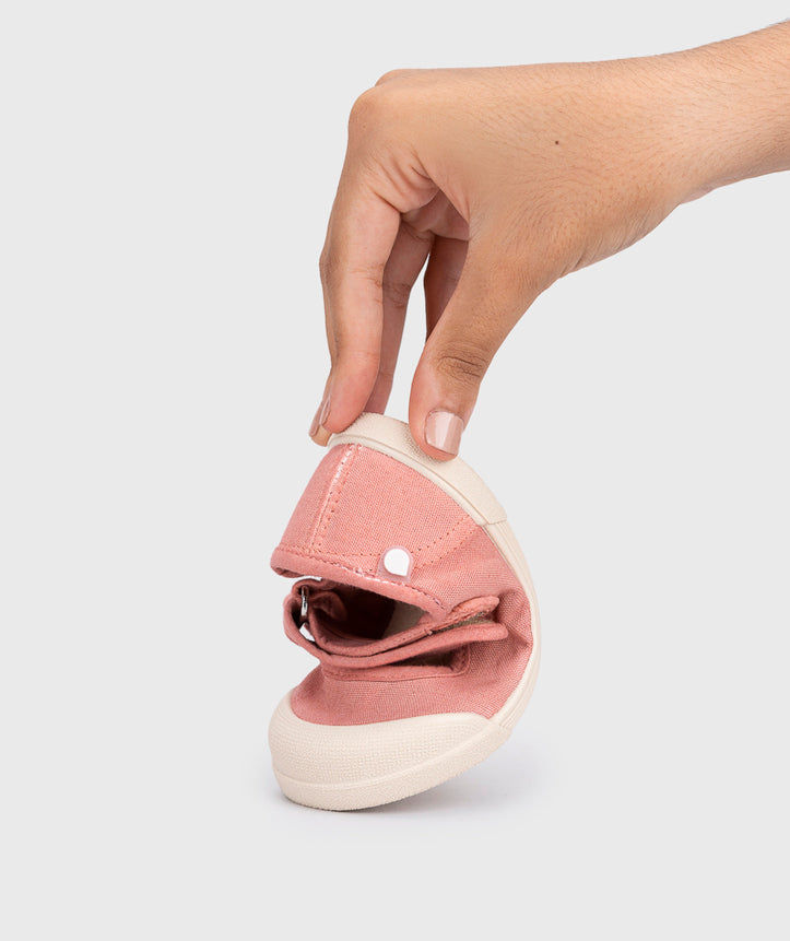 IGOR Baskets en toile Barefoot Lona Mercedes Nuevo Rosa ma petite pointure 