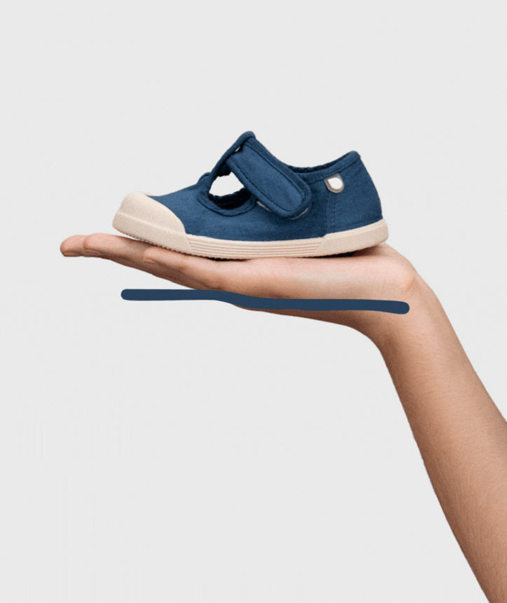 IGOR Baskets en toile Barefoot Lona Pepito Marino ma petite pointure 