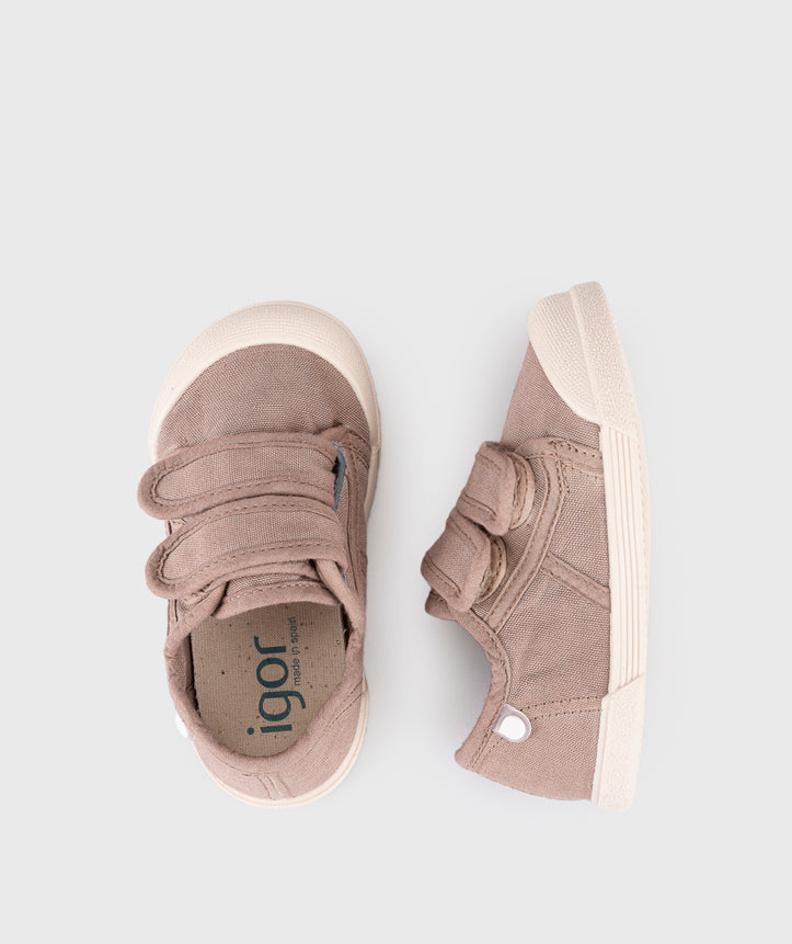 IGOR Baskets en toile Barefoot Lona V. Cacao ma petite pointure 
