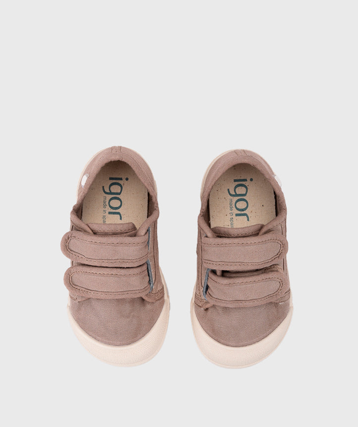 IGOR Baskets en toile Barefoot Lona V. Cacao ma petite pointure 