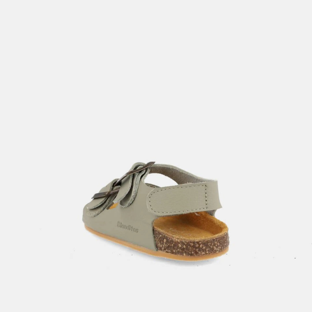 BLANDITOS Sandales Barefoot Murano Verde ma petite pointure 