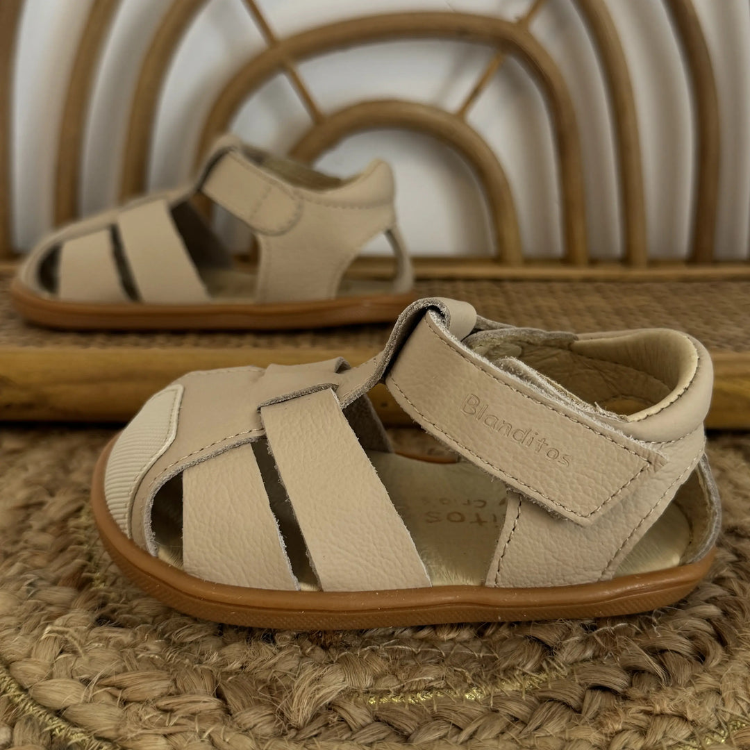 BLANDITOS Sandales Barefoot Costa Beige ma petite pointure 