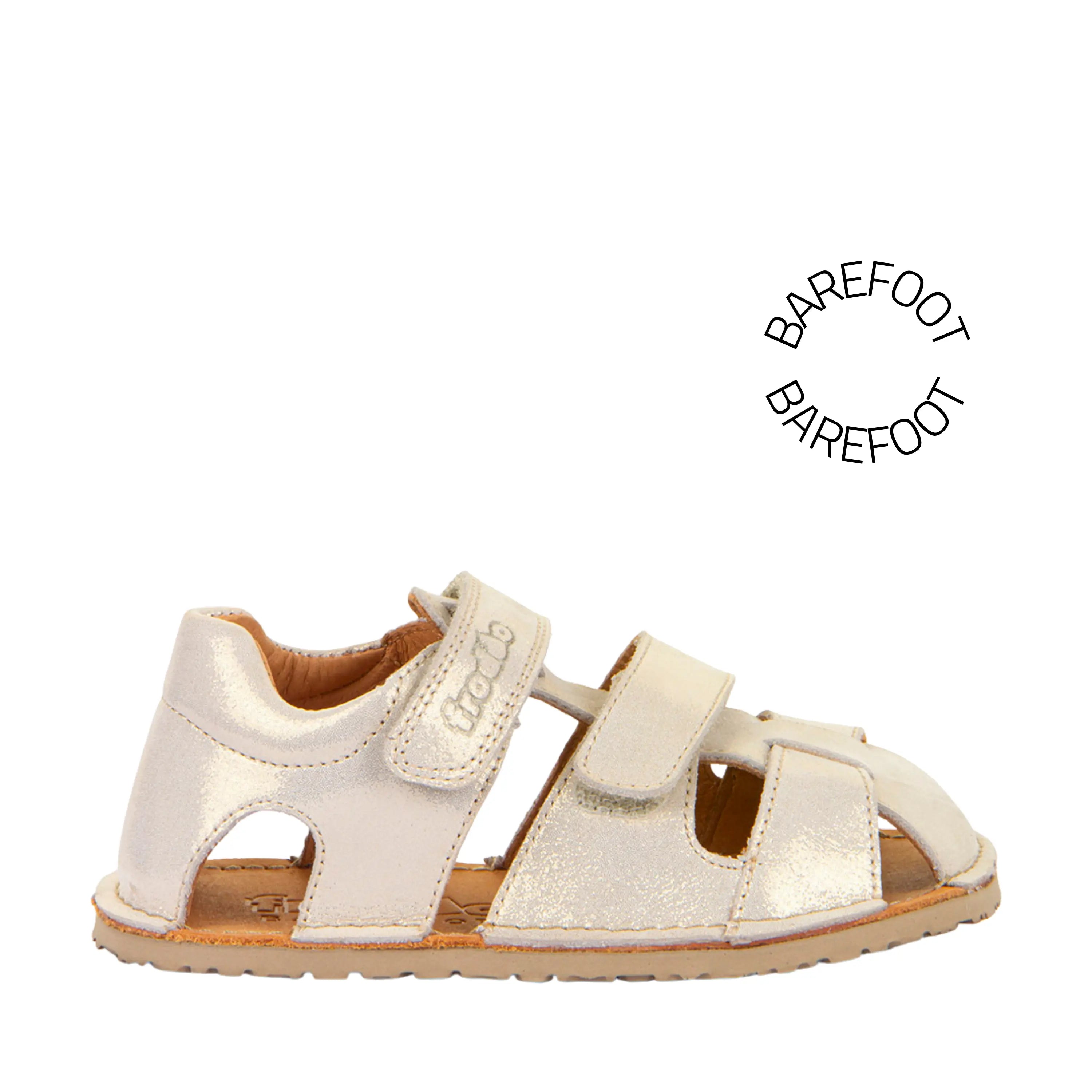 FRODDO Sandales Barefoot Flexy AVI Gold Shine ma petite pointure 