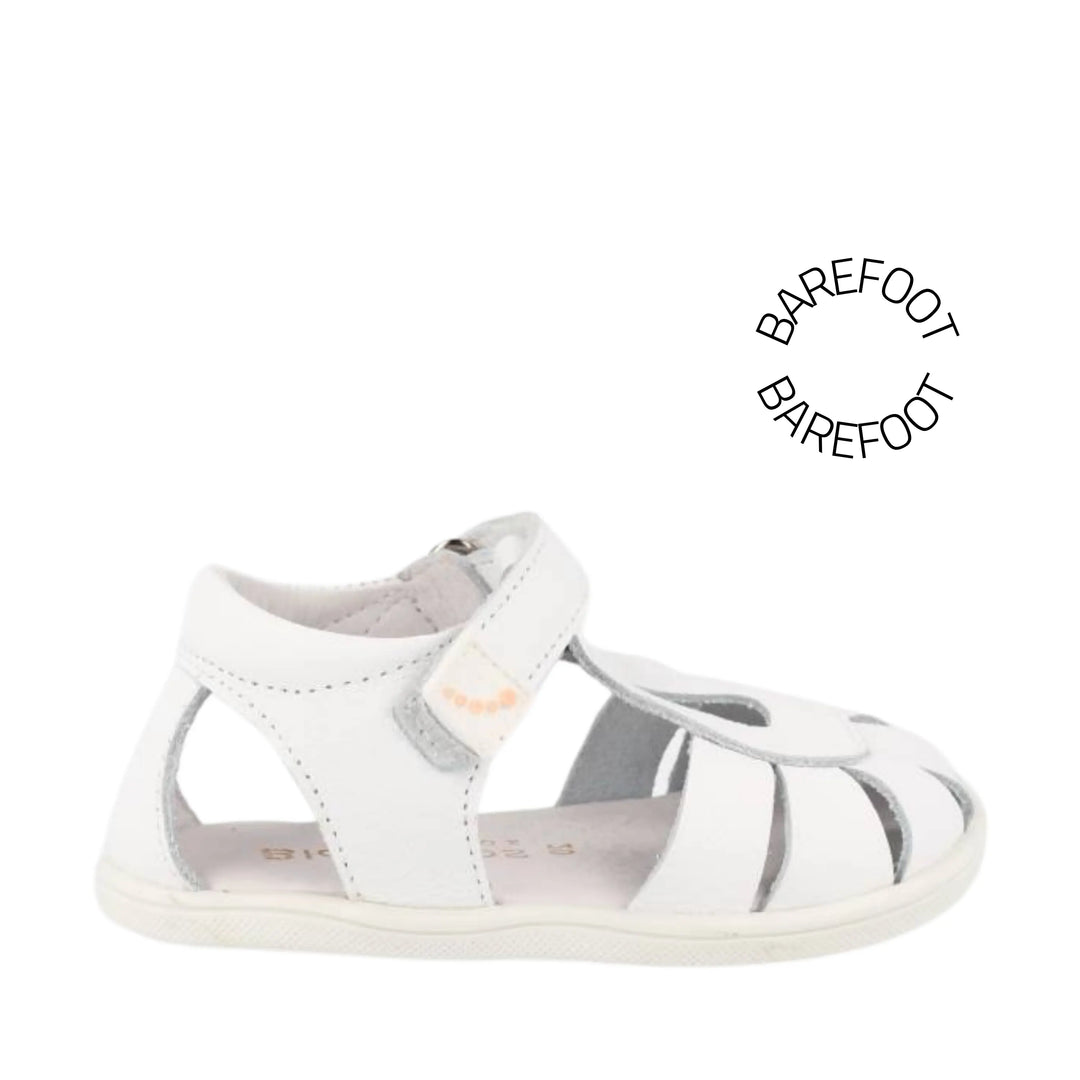 BLANDITOS Sandales Barefoot India Blanc ma petite pointure 