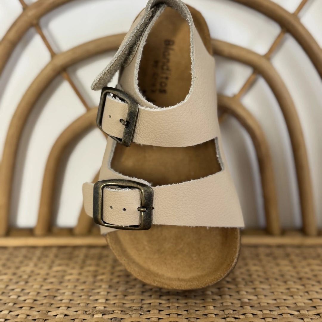 sandales souples barefoot murano beige blanditos