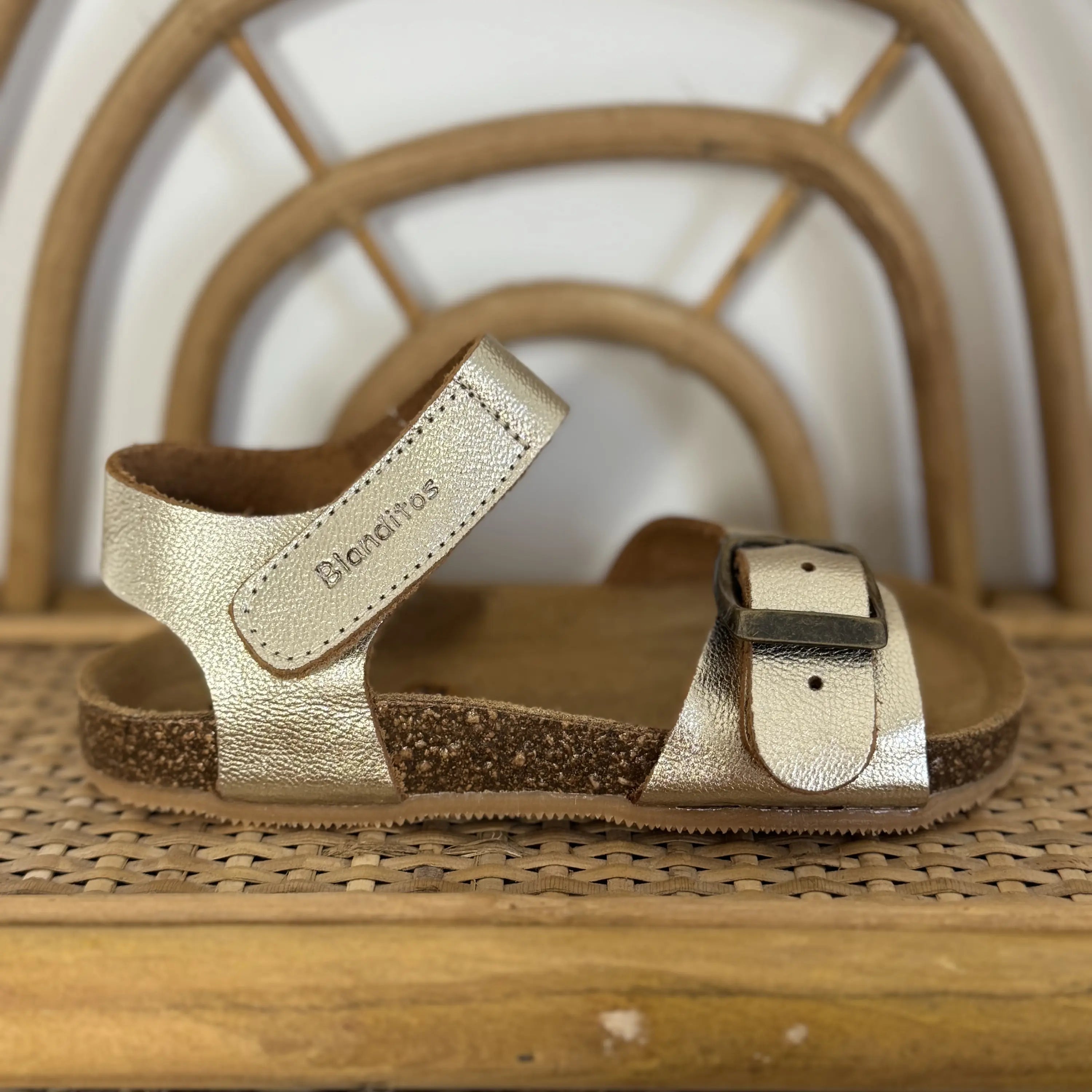 sandales enfant Barefoot Ponza Champan Blanditos
