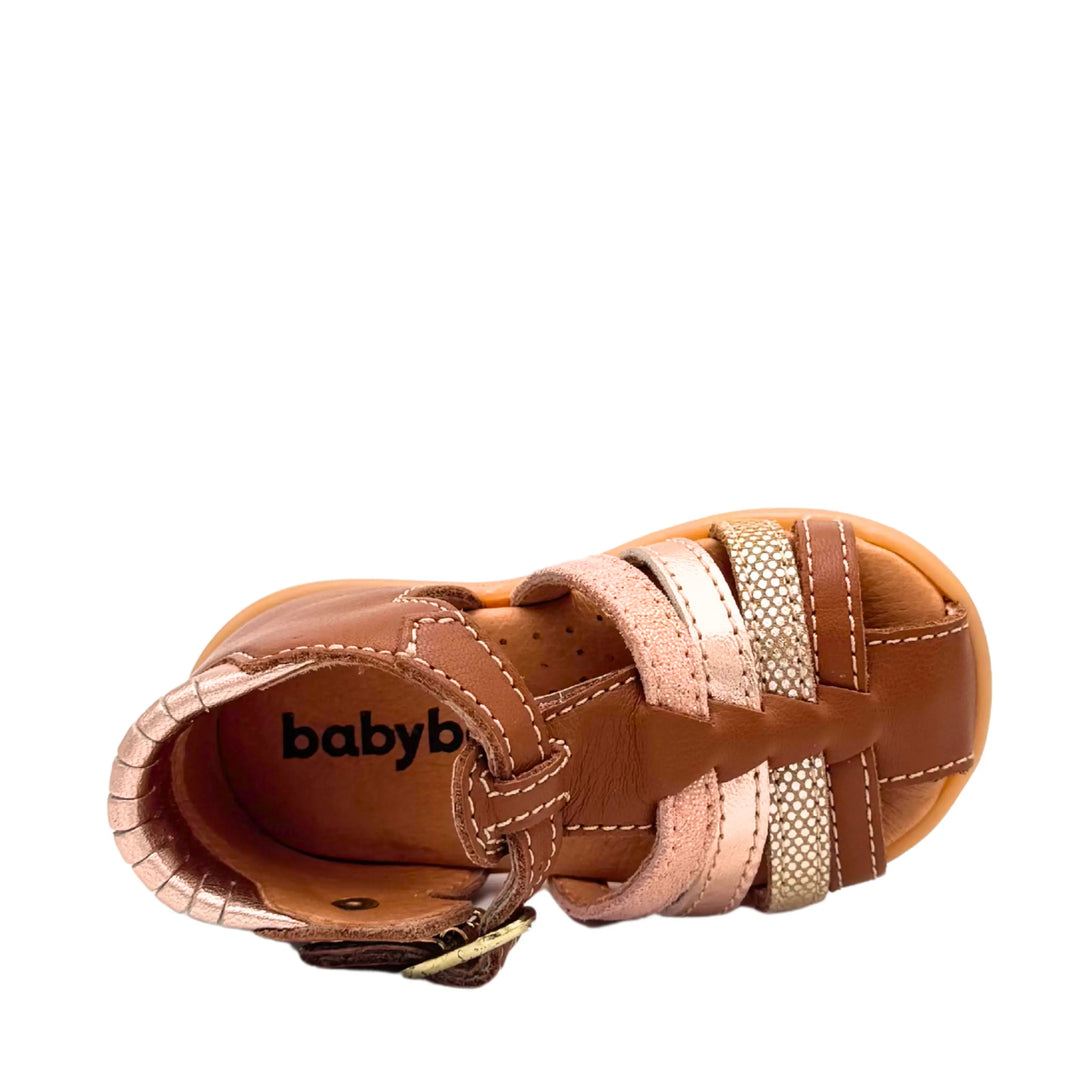 BABYBOTTE Sandales Guppy Cognac ma petite pointure 