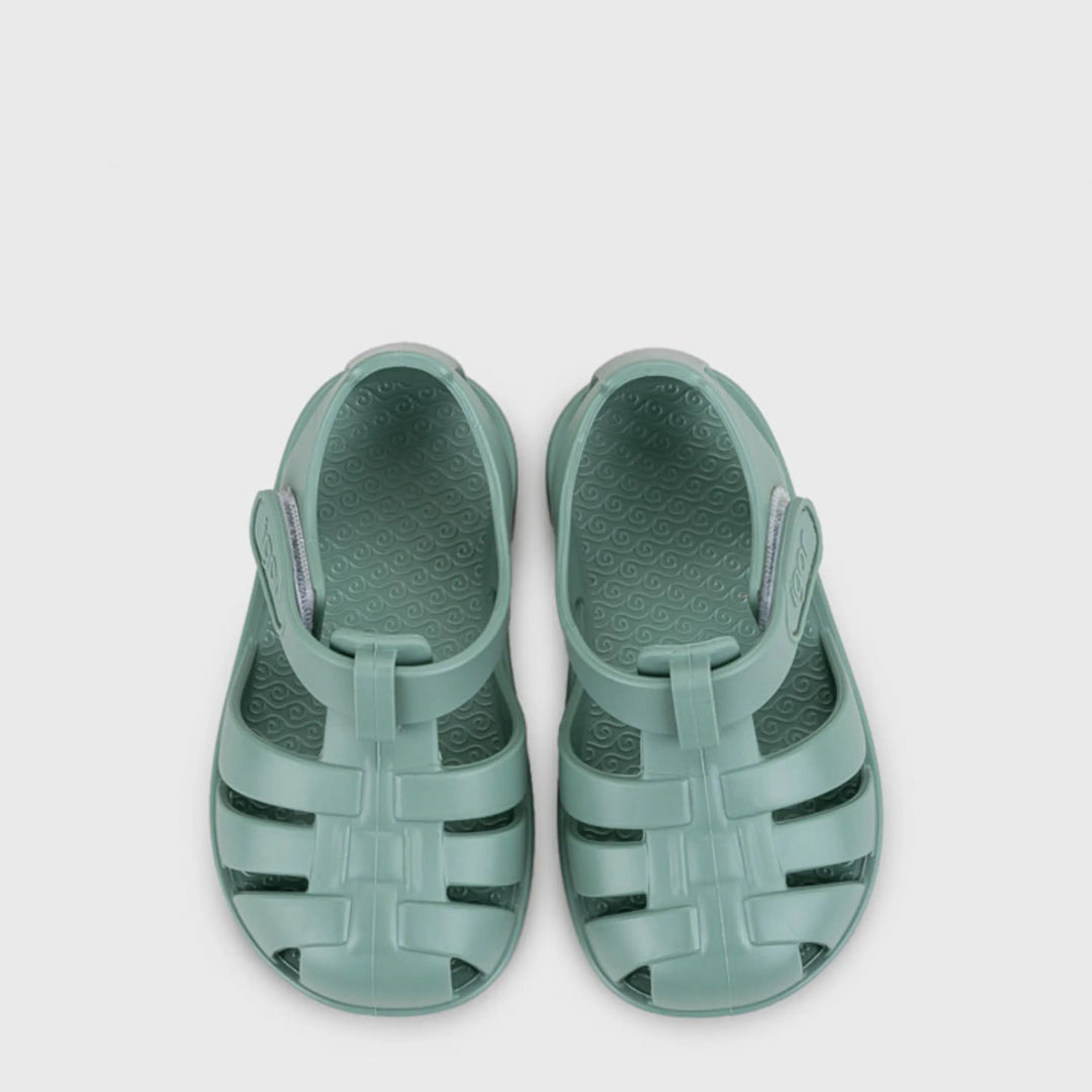 IGOR Sandales de Plage Barefoot Nemo Solid Matcha ma petite pointure 