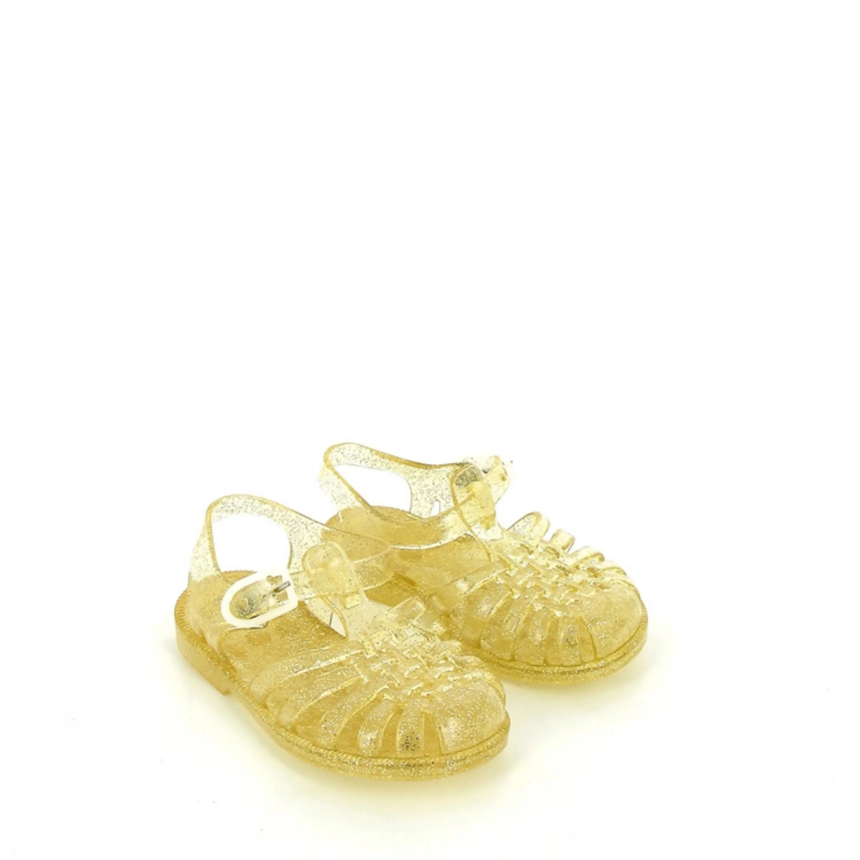 MEDUSE Sandales de Plage Sun Doré Pailleté ma petite pointure 