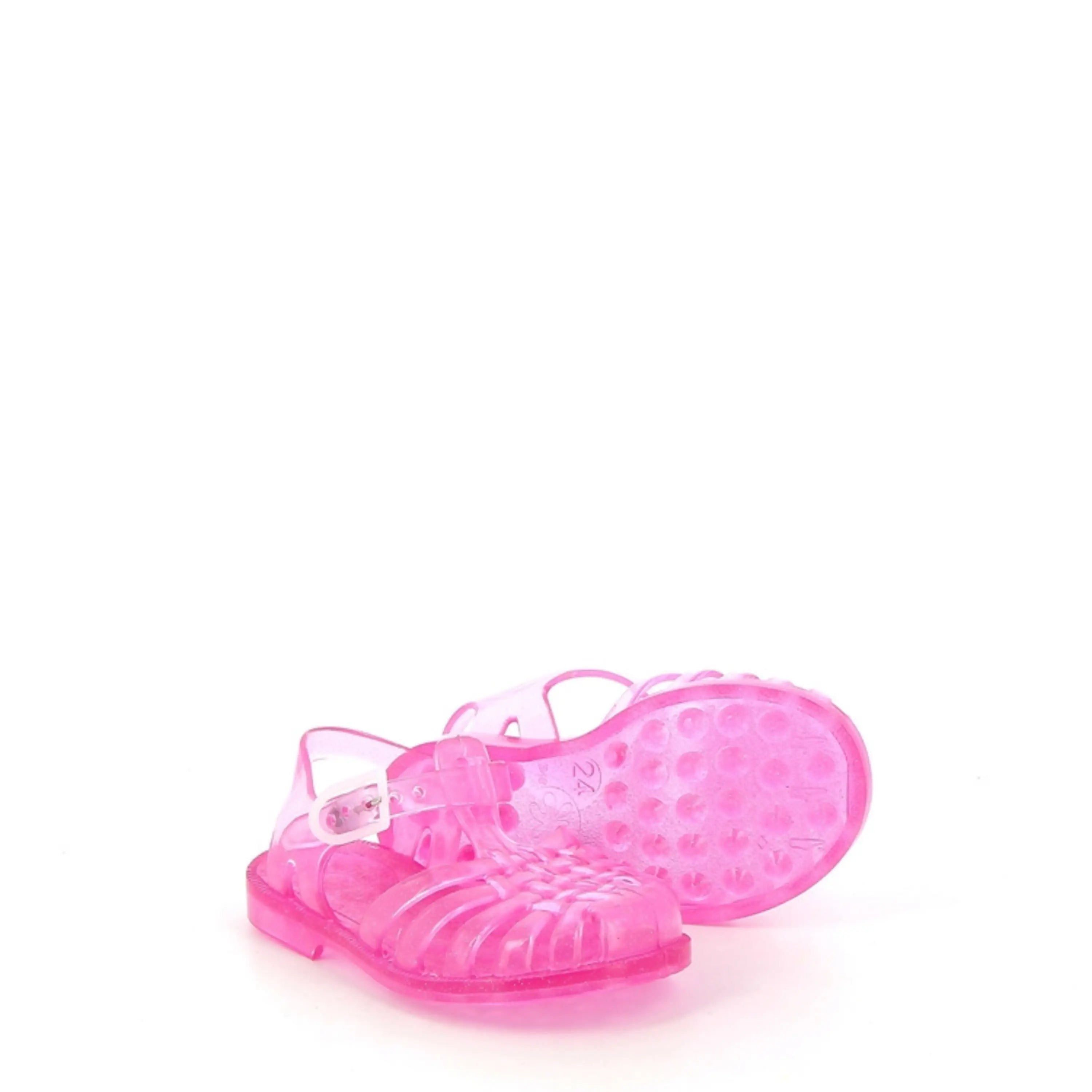 MEDUSE Sandales de Plage Sun Rose pailleté ma petite pointure 