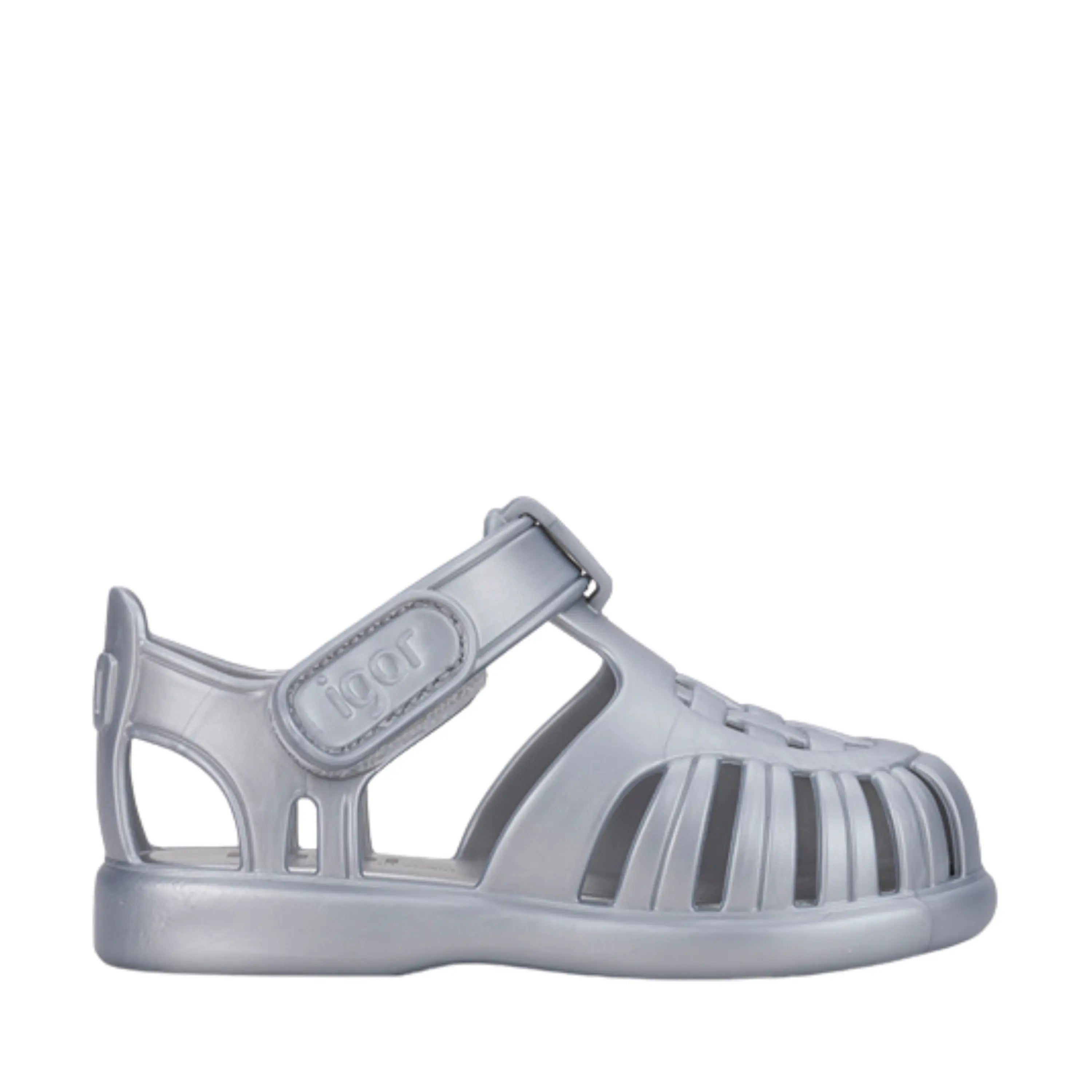 IGOR Sandales de Plage Tobby Metal Plata ma petite pointure 