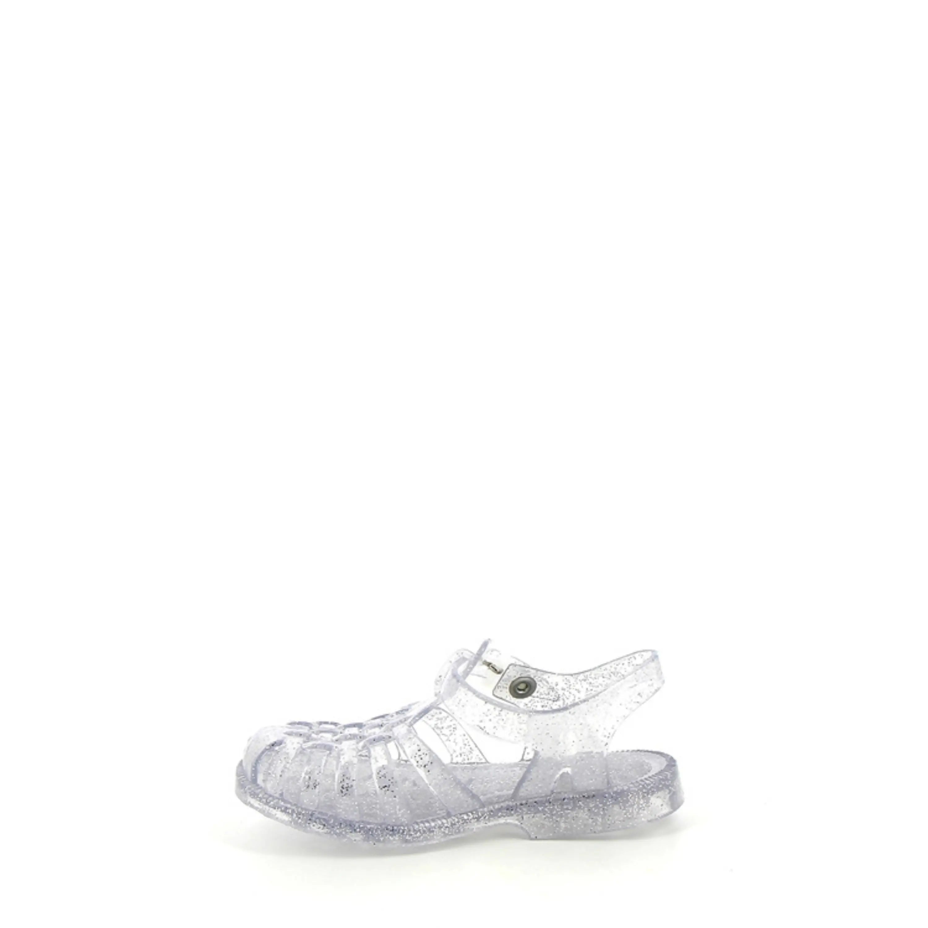 MEDUSE Sandales de Plage Sun Argent Pailleté ma petite pointure 