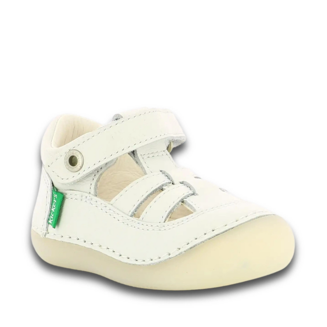 KICKERS Salomés Sushy Blanc ma petite pointure