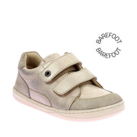 KICKERS Sneackers Barefoot Kickboost 2 Beige Champagne ma petite pointure 