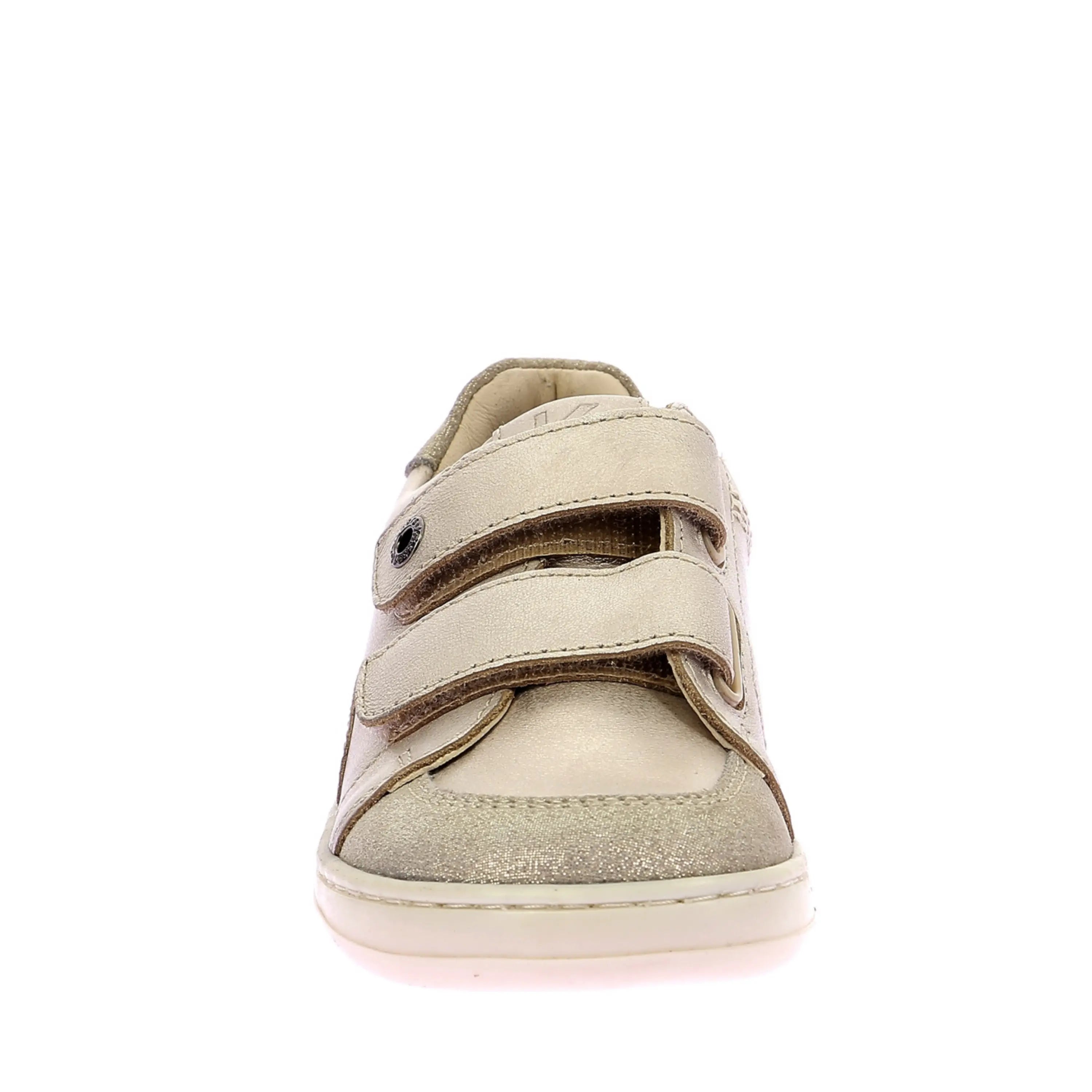 KICKERS Sneackers Barefoot Kickboost 2 Beige Champagne ma petite pointure 