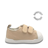 BLANDITOS Baskets en toile Barefoot Melon Beige ma petite pointure 