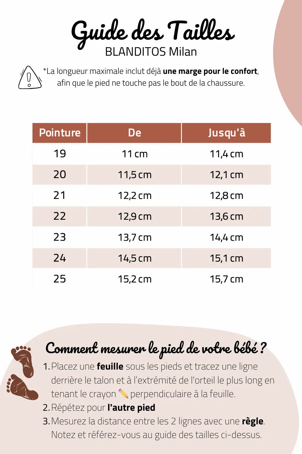 guide des tailles