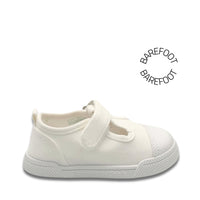 BLANDITOS Baskets en toile Barefoot Pomelo Blanco ma petite pointure 