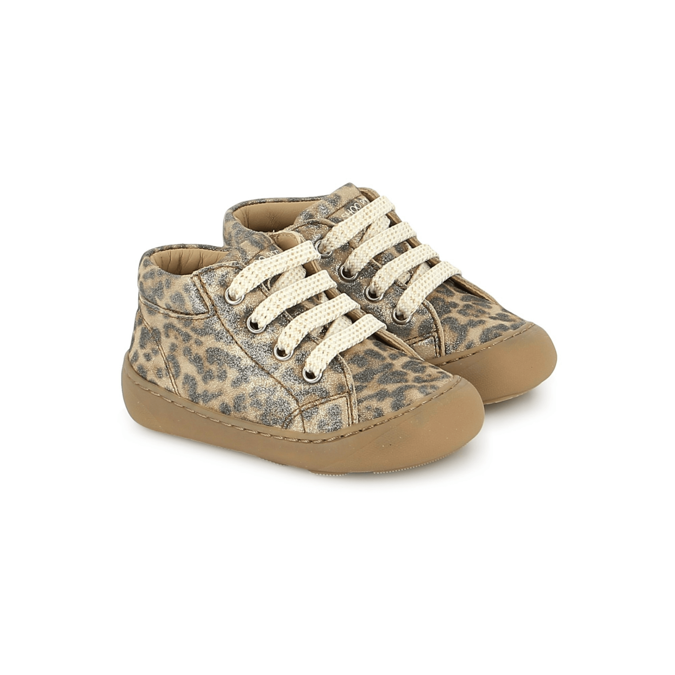 bottines fille Barefoot Plum Lace Senegal Pralina Shoo Pom