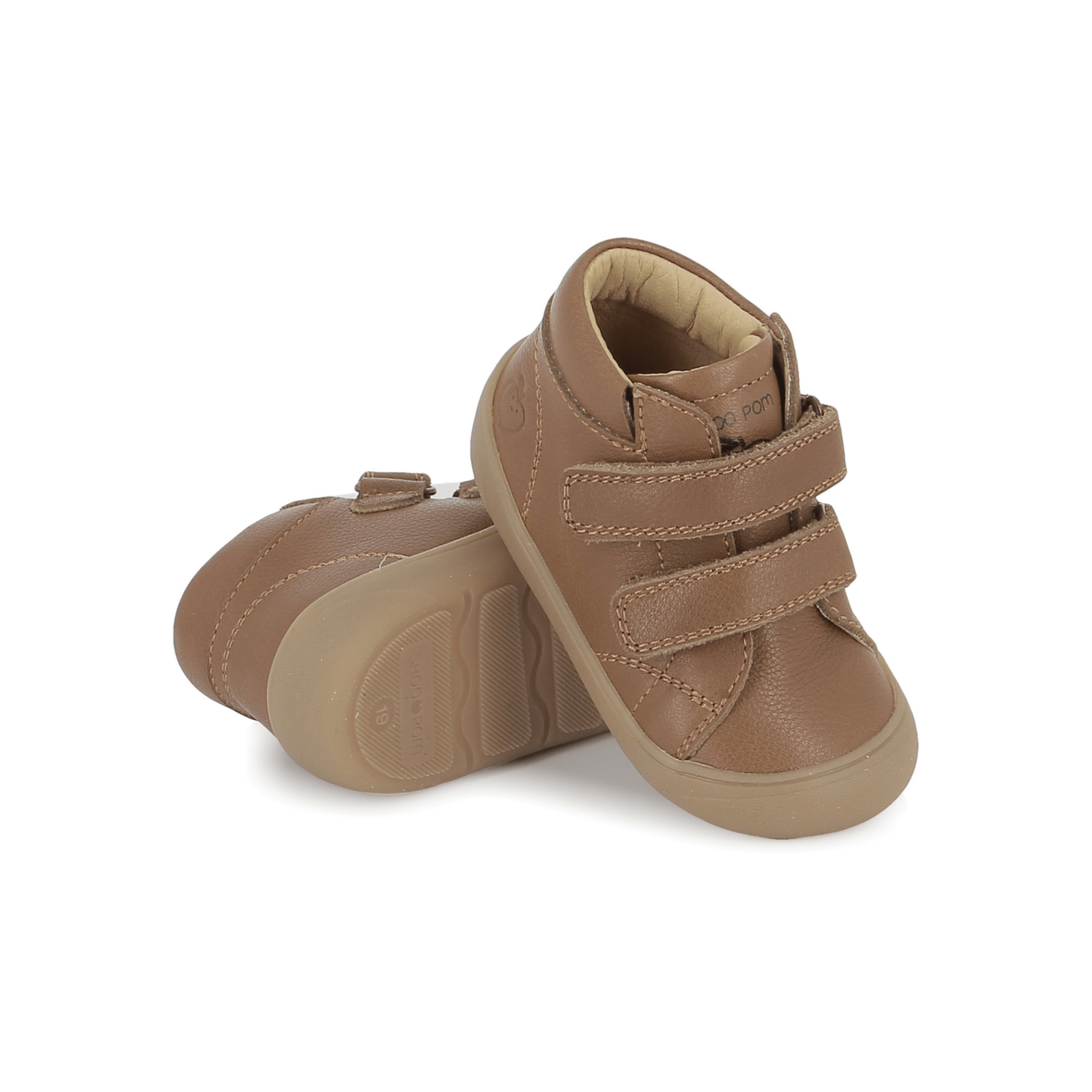 bottines Barefoot Plum Easy Camel Shoo Pom