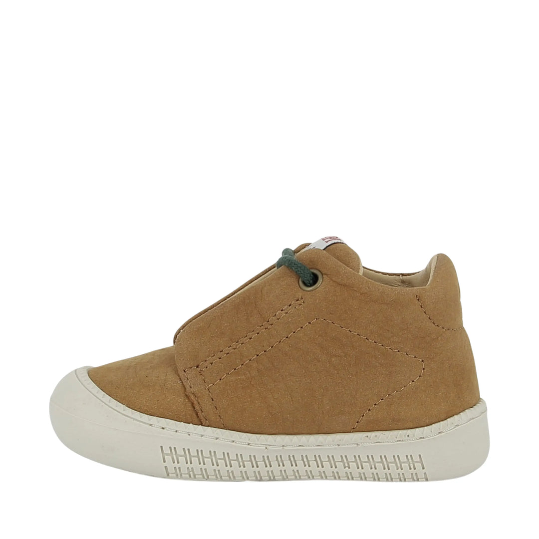 bottines bébé yaka speed nubuck camel pom d'api