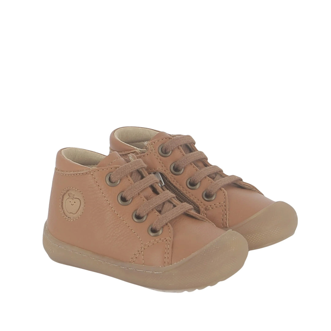 bottines enfant schmilblick zip lace sauvage cuio shoo pom
