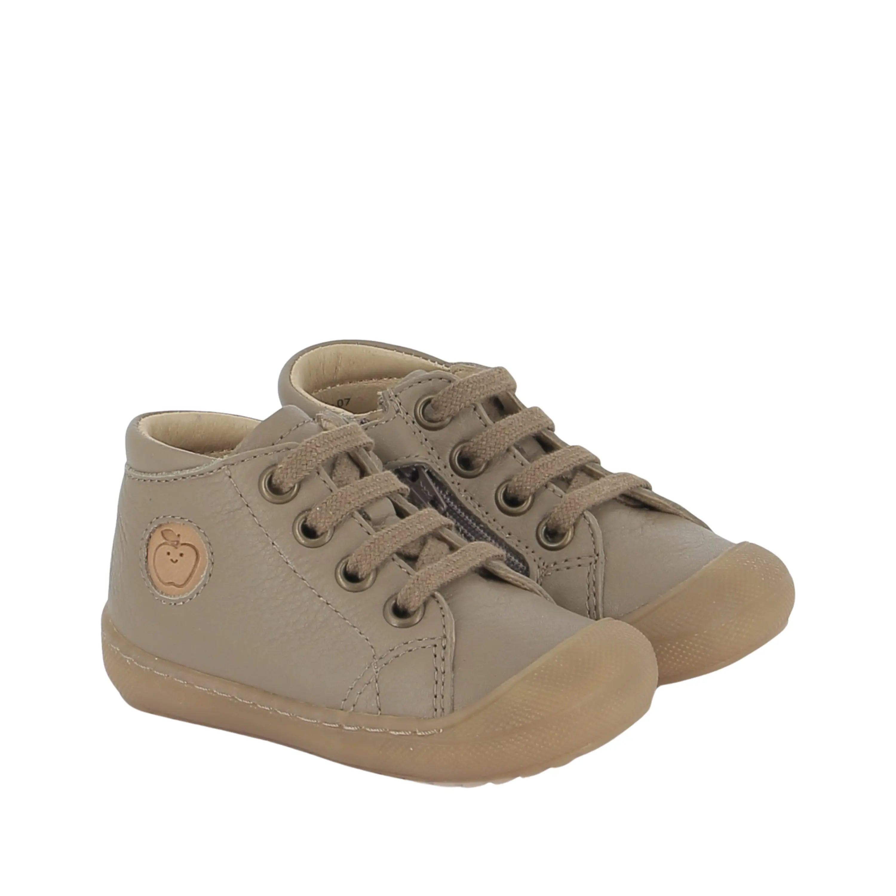 bottines enfant schmilblick zip lace sauvage fango shoo pom