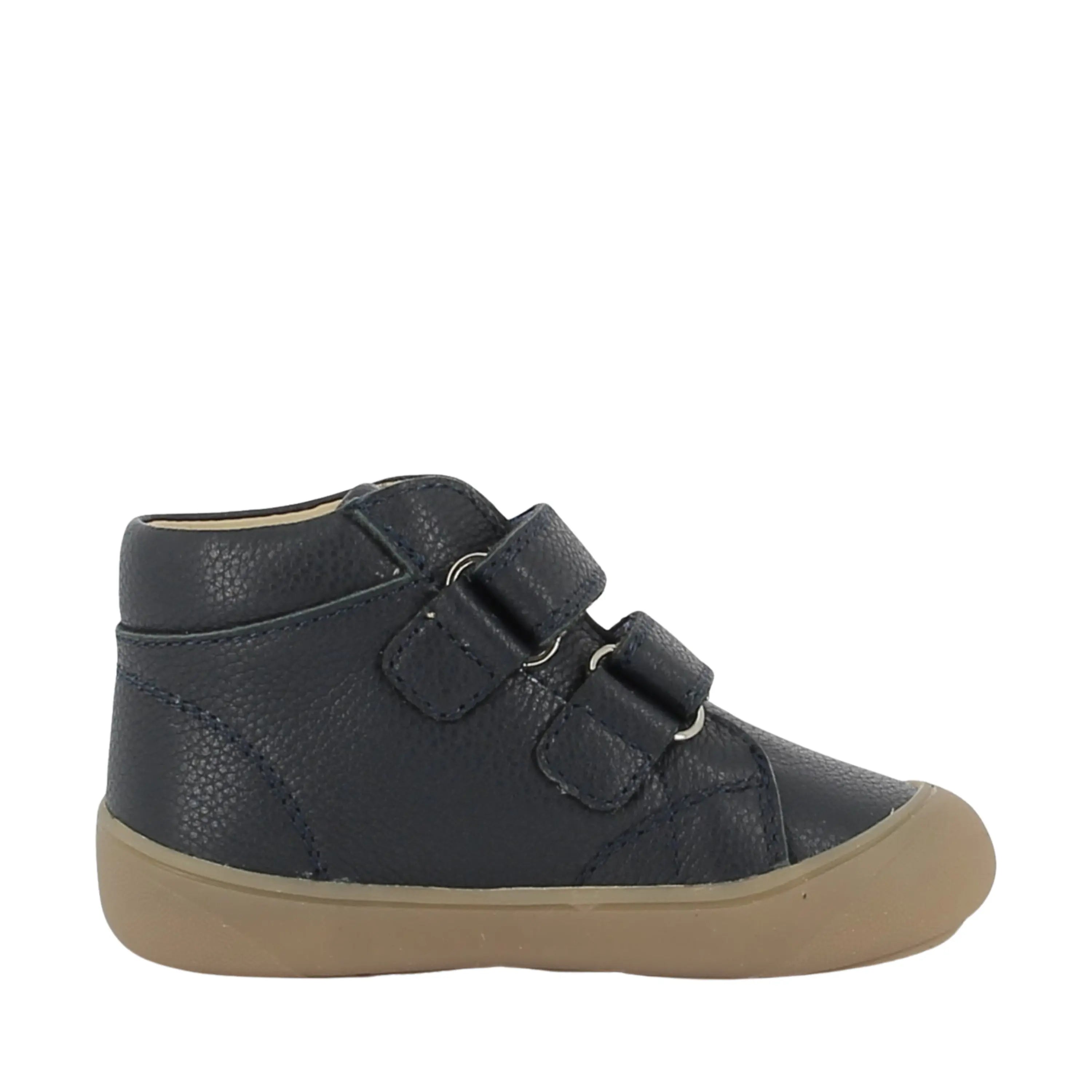 bottines plum easy nappa navy shoo pom