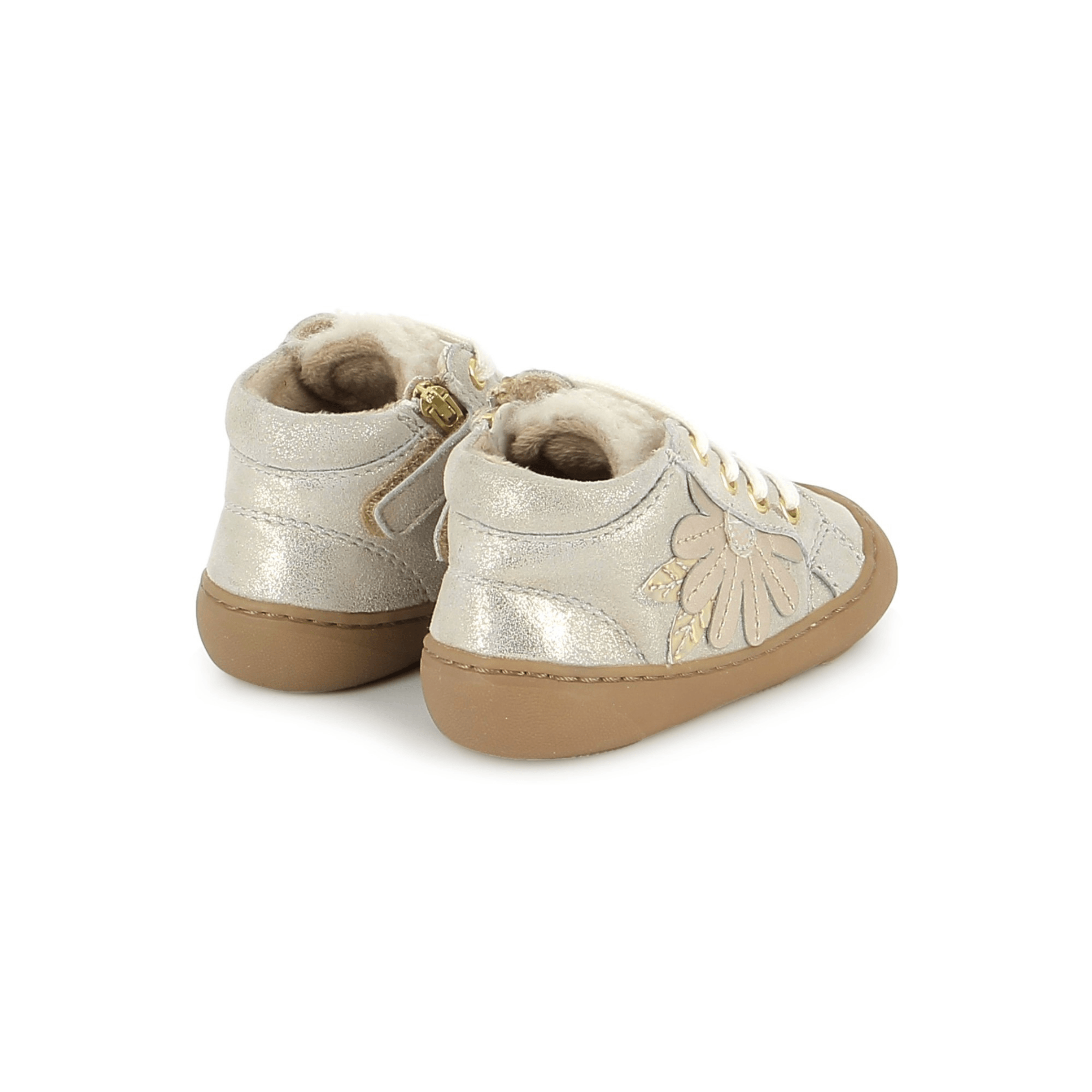 bottines enfant Barefoot Plum Flo Bright Cloud Shoo Pom
