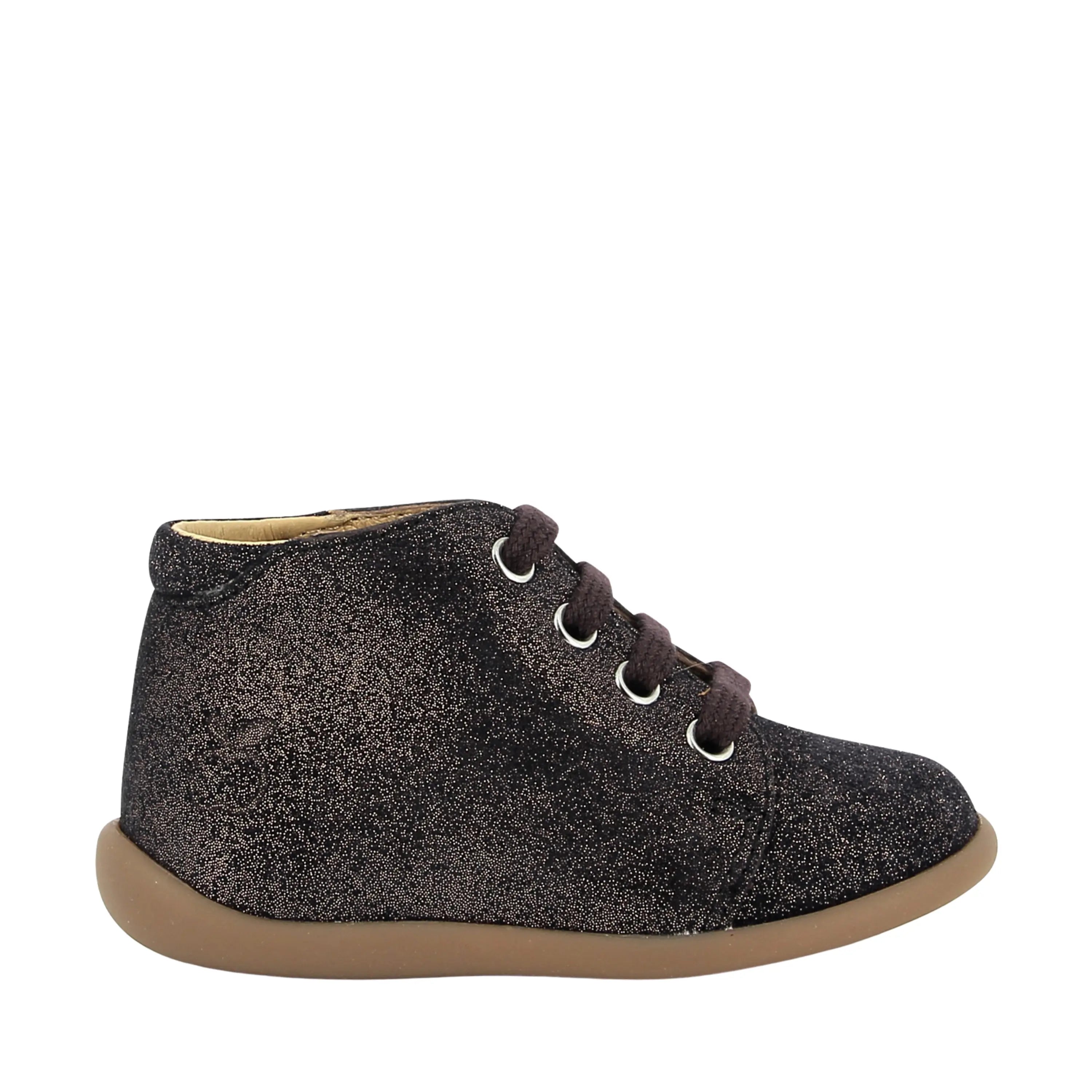 bottines stand up velours rame universe pom d'api