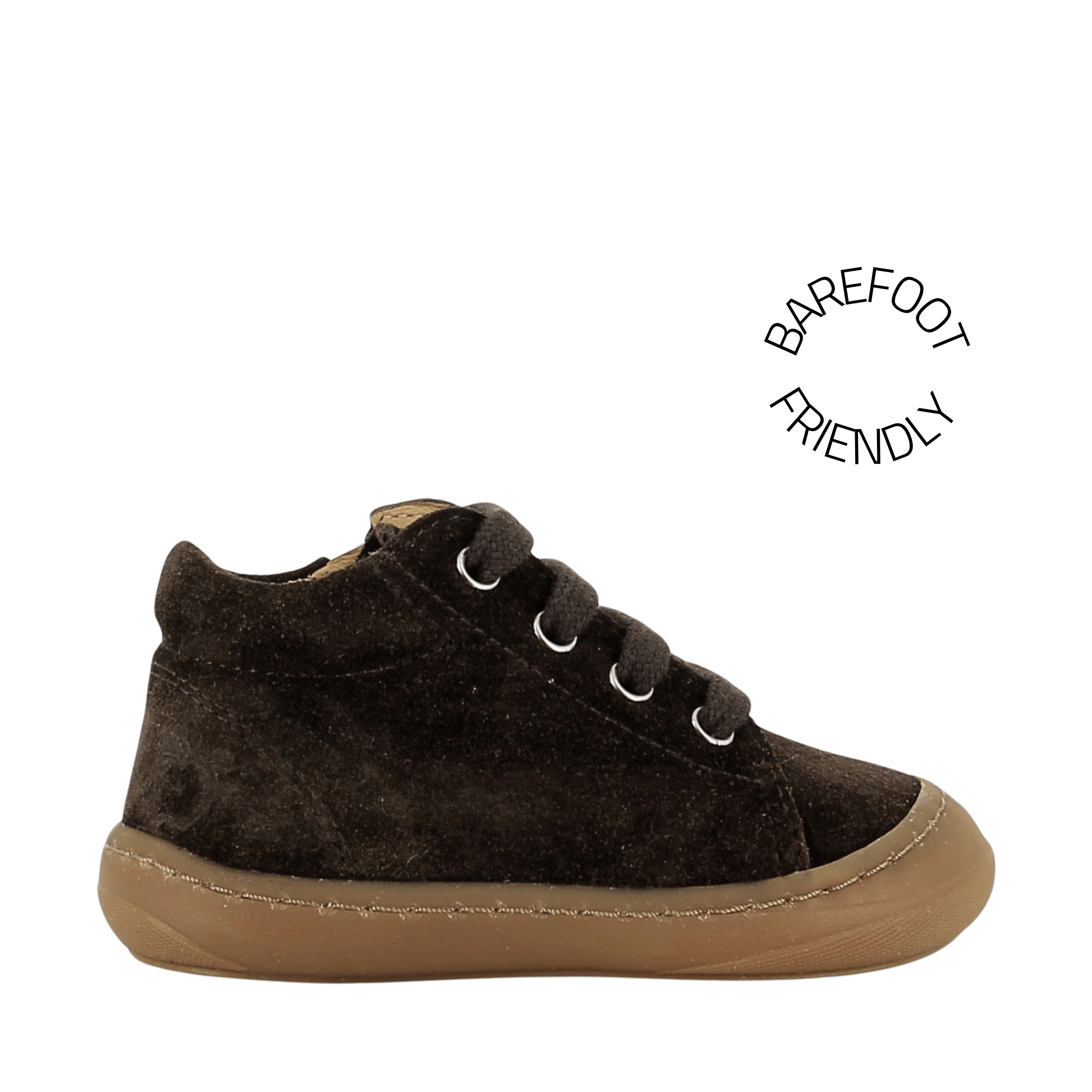 bottines Tom Zip Lace Velours Truffe Shoo Pom