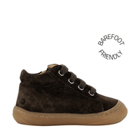 bottines Tom Zip Lace Velours Truffe Shoo Pom