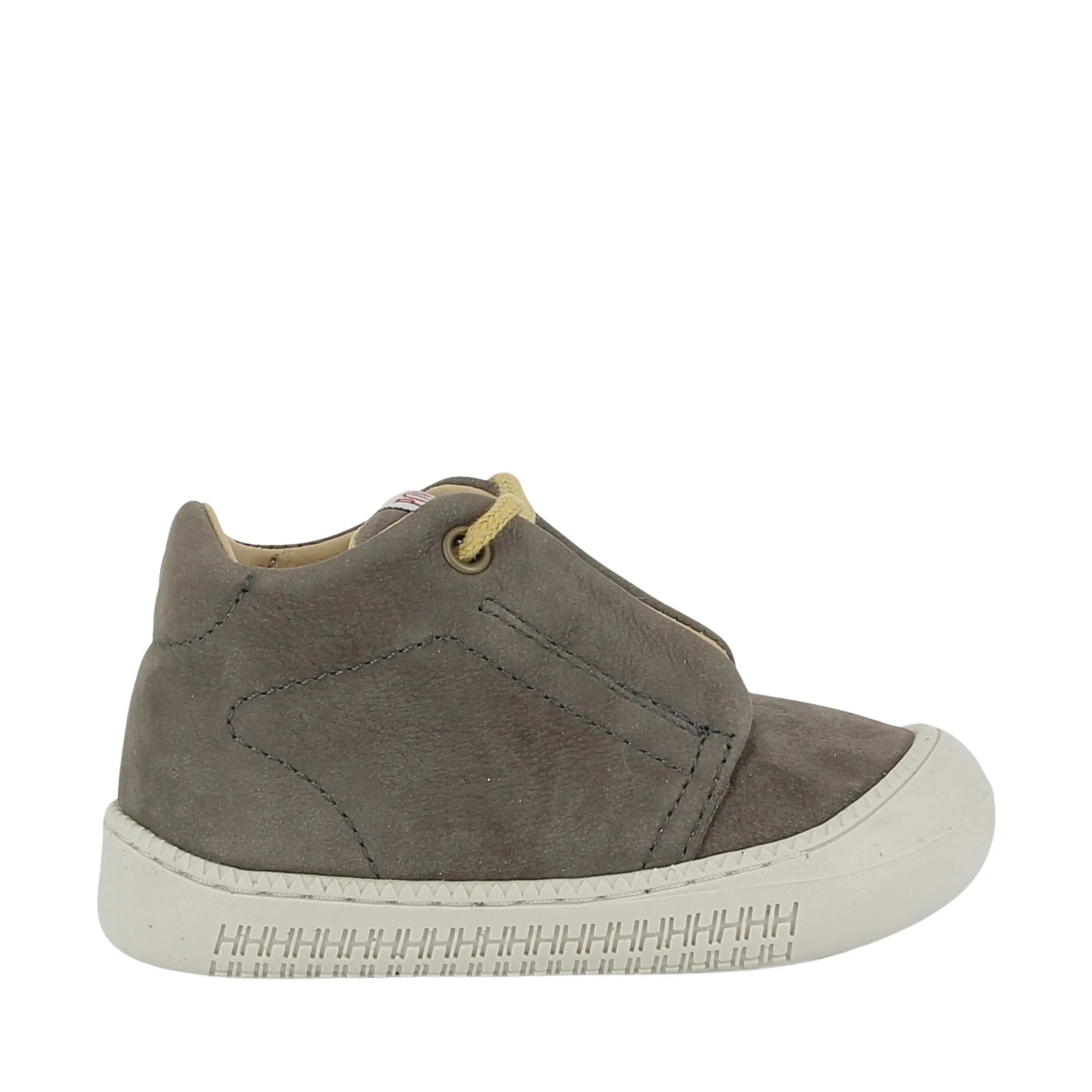 bottines yaka speed nubuck marron glacé pom d'api