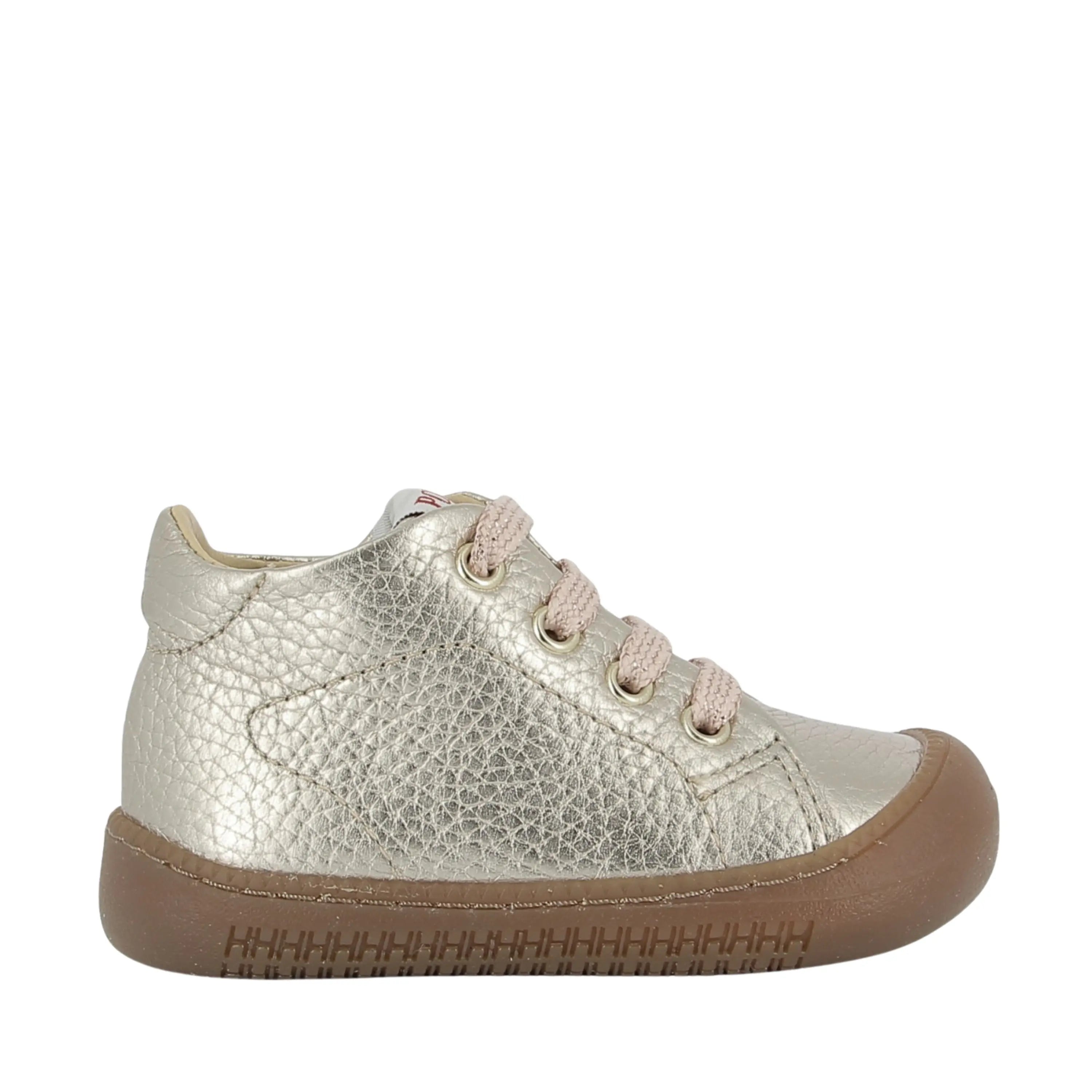 bottines yaka walk laminato graine or pom d'api