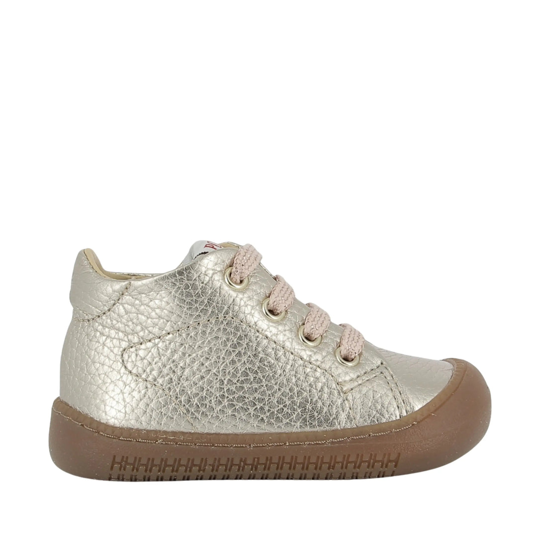 bottines yaka walk laminato graine or pom d'api