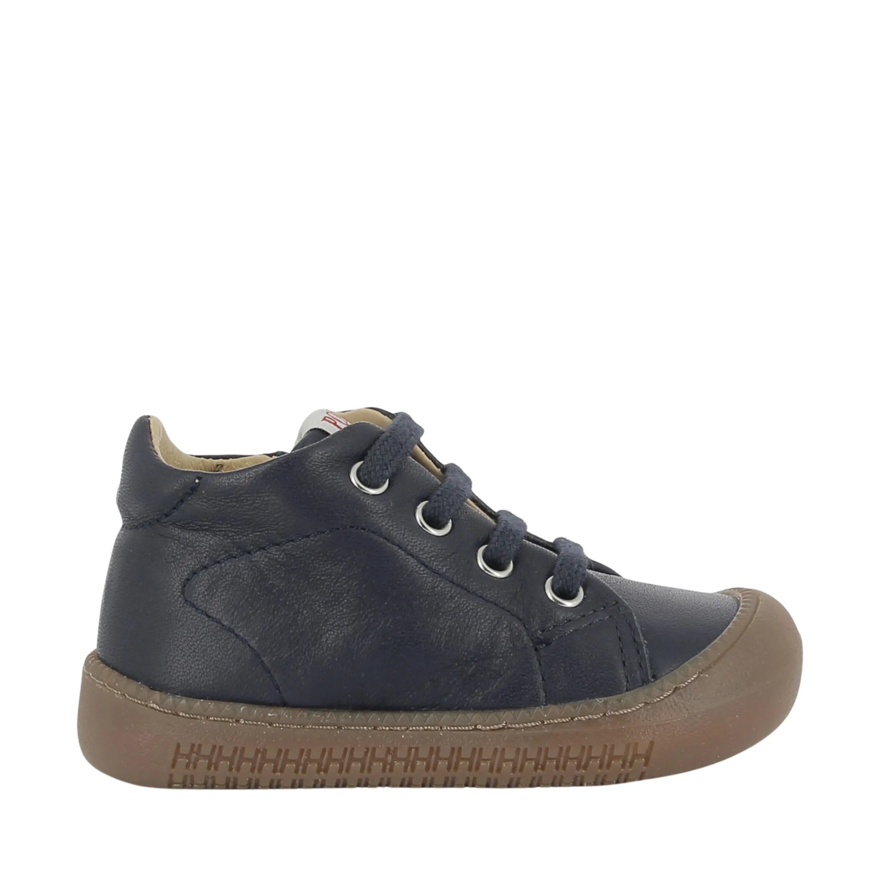 bottines yaka walk nappa marine pom d'api