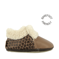 Chaussons Doudou Fur Sheep Nappa Leo Camel Bonton