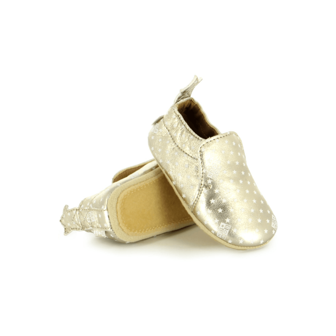 Chaussons Doudou Star Platine Print Bonton
