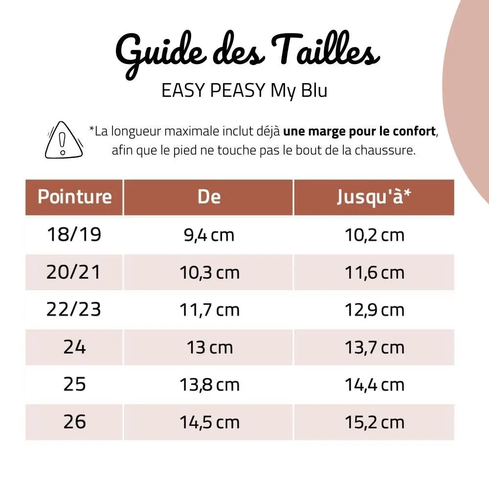 EASY PEASY Chaussons My Blu Chien Oeil ma petite pointure 