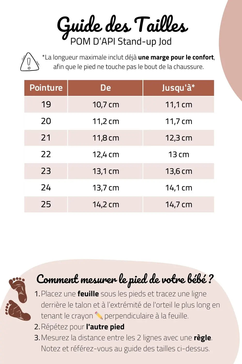 guide des tailles